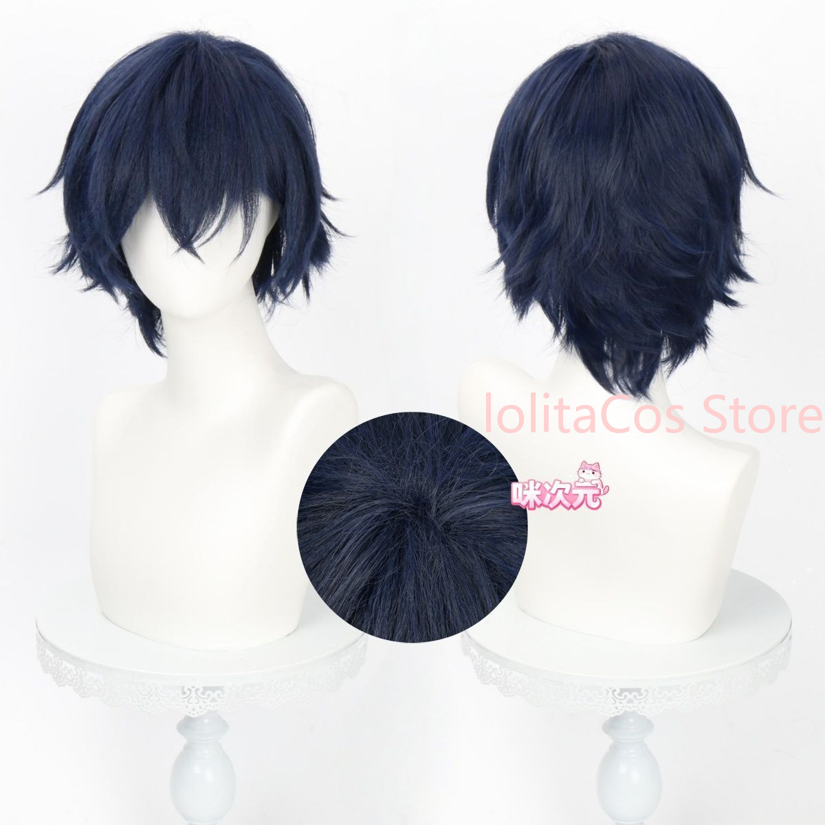 Genshin Impact Valeriy Cosplay - đánh giá và giá Anime Cosplay Blue Hair