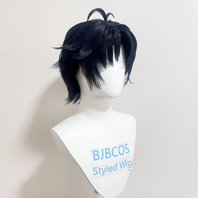 [Styled Wig]Asaba Harumasa Cos - đánh giá và giá Anime Cosplay Blue Hair